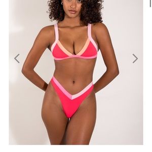 Oneone swimwear Jesse bikini bottoms in size Large extra coverage NWT gili